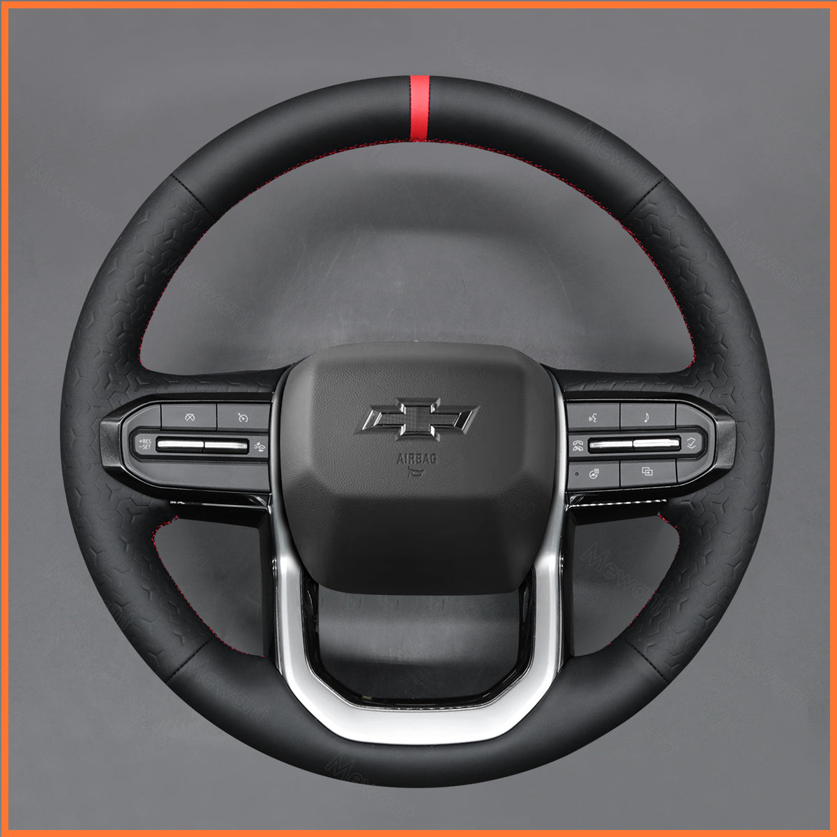 MEWANT Steering Wheel Cover for Chevrolet (Chevy) Colorado 2023-2024