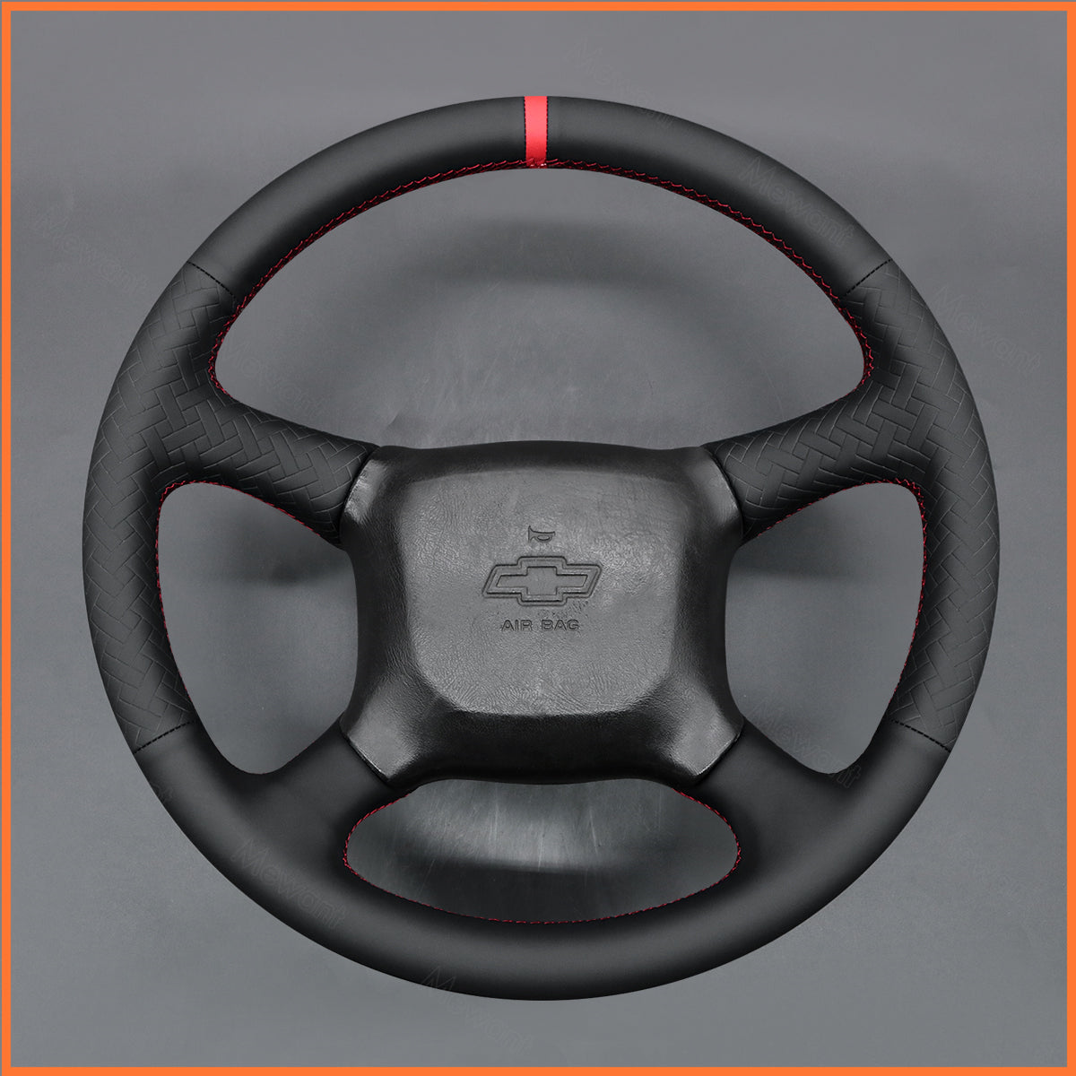 MEWANT Lenkradbezug für Chevrolet (Chevy) Silverado / Astro / Avalanche / Blazer / Express / S-10 / Suburban / Tahoe 1998-2003 - Mewant.de