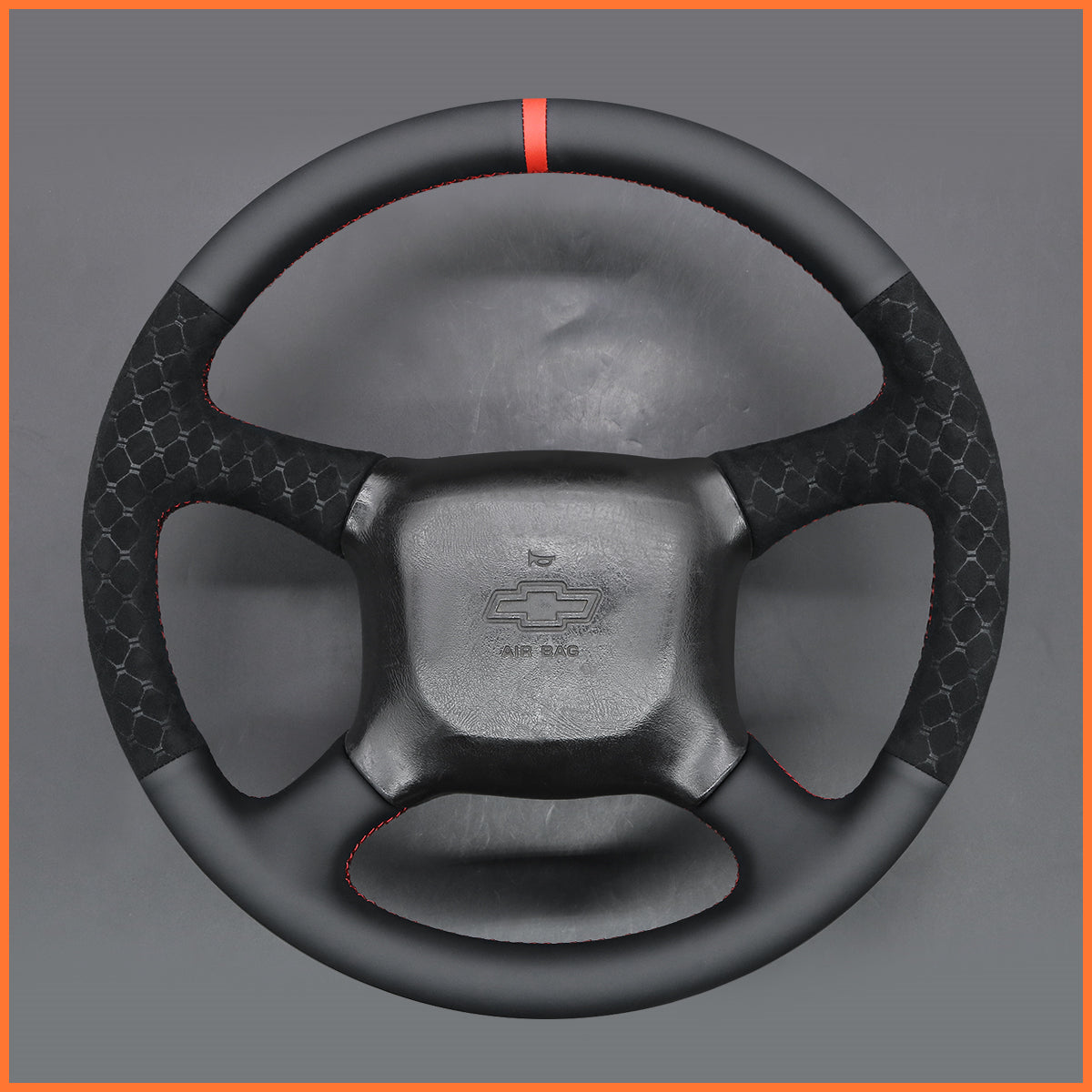 MEWANT Lenkradbezug für Chevrolet (Chevy) Silverado / Astro / Avalanche / Blazer / Express / S-10 / Suburban / Tahoe 1998-2003 - Mewant.de