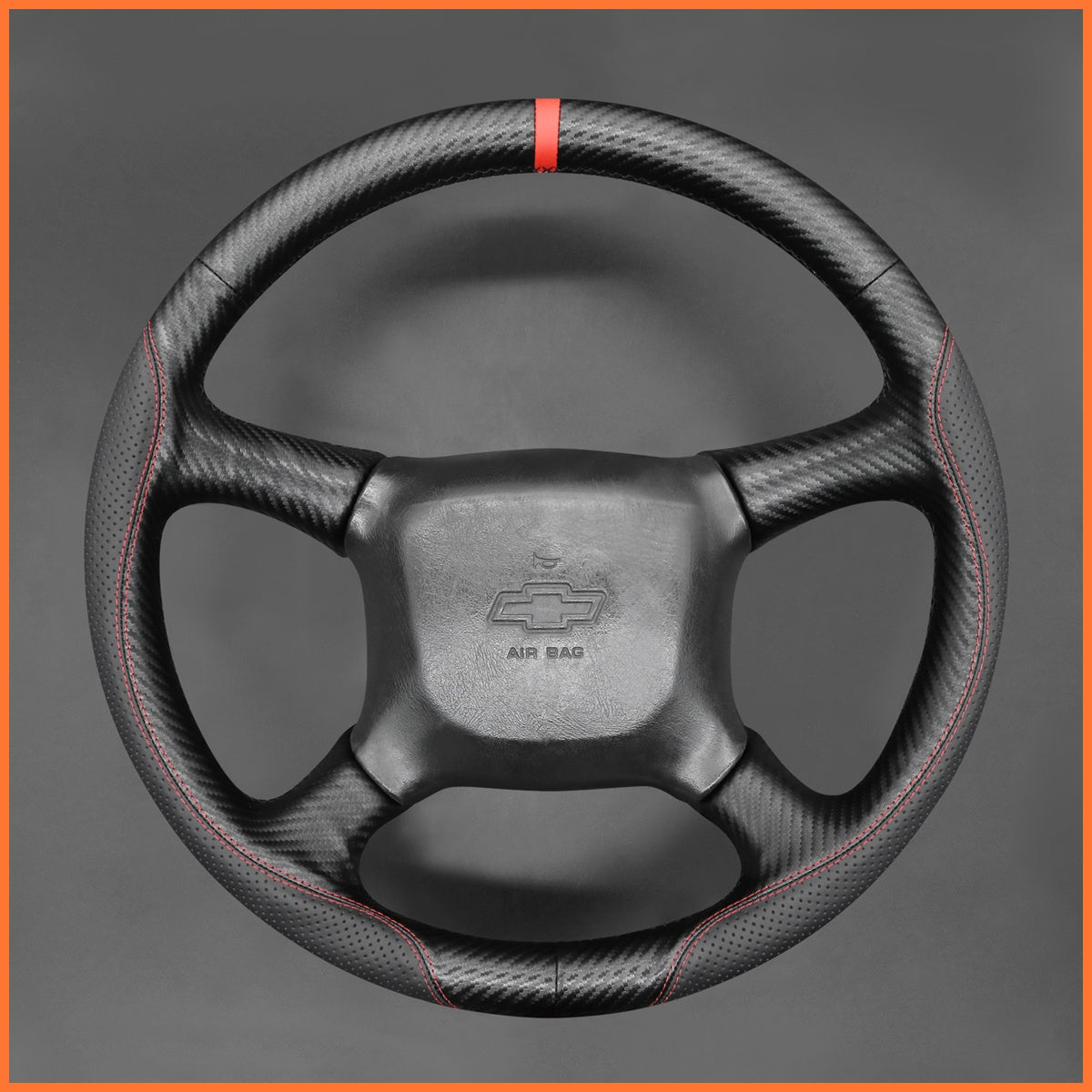 MEWANT Lenkradbezug für Chevrolet (Chevy) Silverado / Astro / Avalanche / Blazer / Express / S-10 / Suburban / Tahoe 1998-2003 - Mewant.de