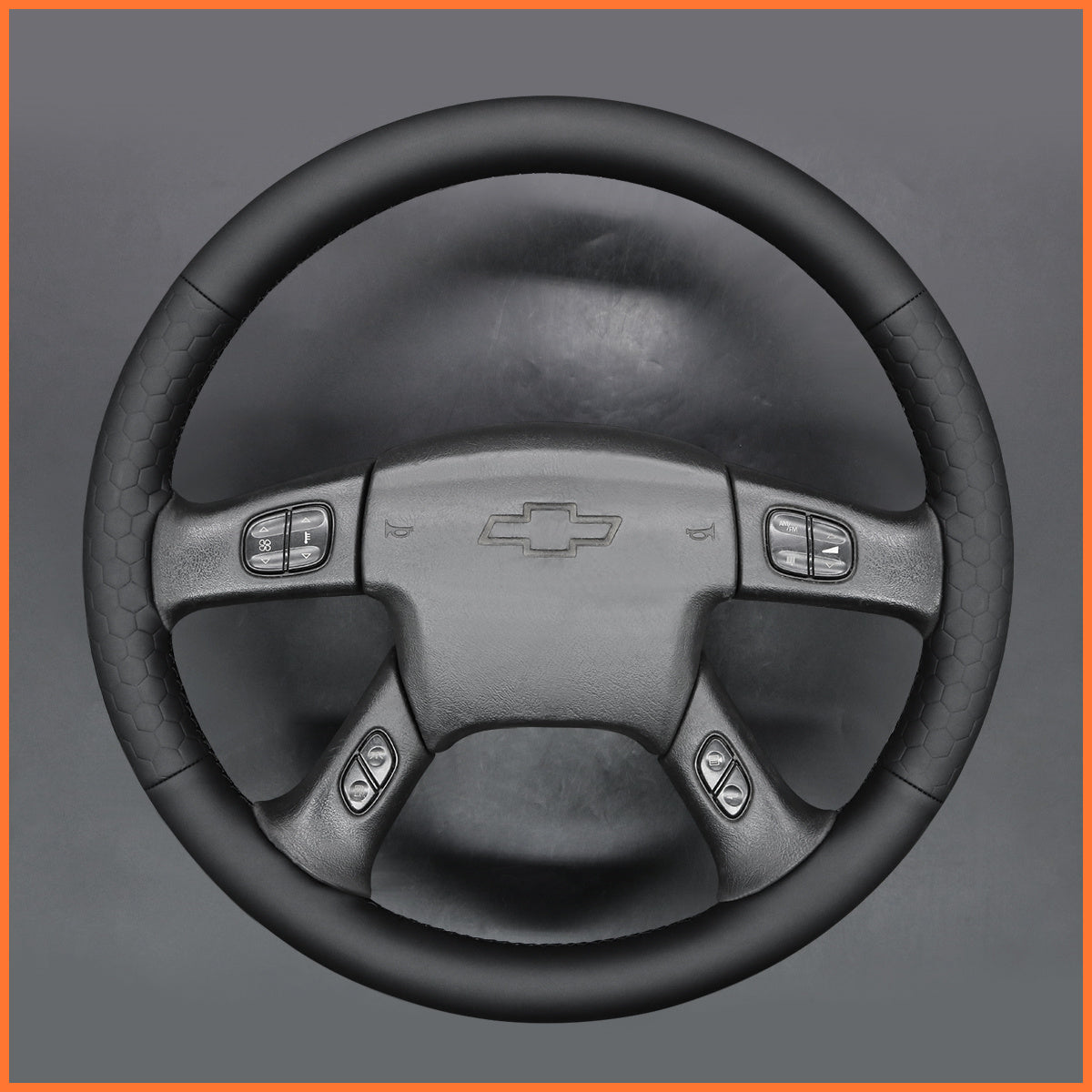 MEWANT Lenkradbezug für Chevrolet (Chevy) Silverado / Avalanche / Express / Suburban / Tahoe / TrailBlazer 2001-2006 - Mewant.de