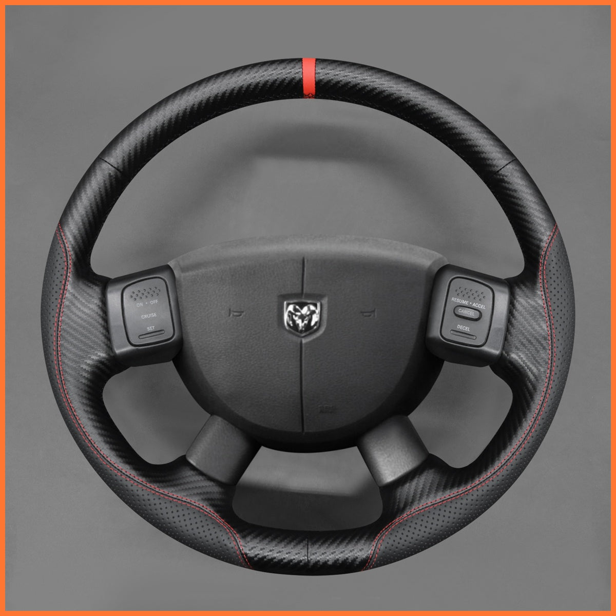 MEWANT Lenkradbezug für Dodge Ram 1500 2500 3500 / Ram SRT-10 2004-2006 - Mewant.de