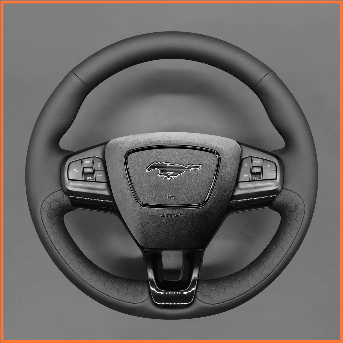 MEWANT Lenkradbezug für Ford Mustang Mach-E 2021-2024
