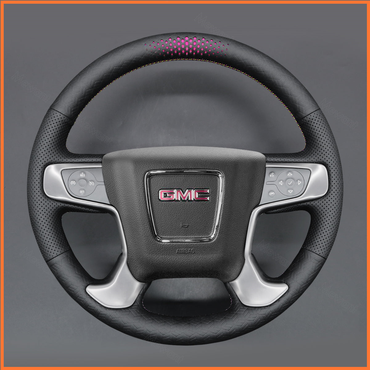 MEWANT Lenkradbezug für GMC Sierra 2014-2019 / Yukon (Yukon XL) 2015-2020 - Mewant.de