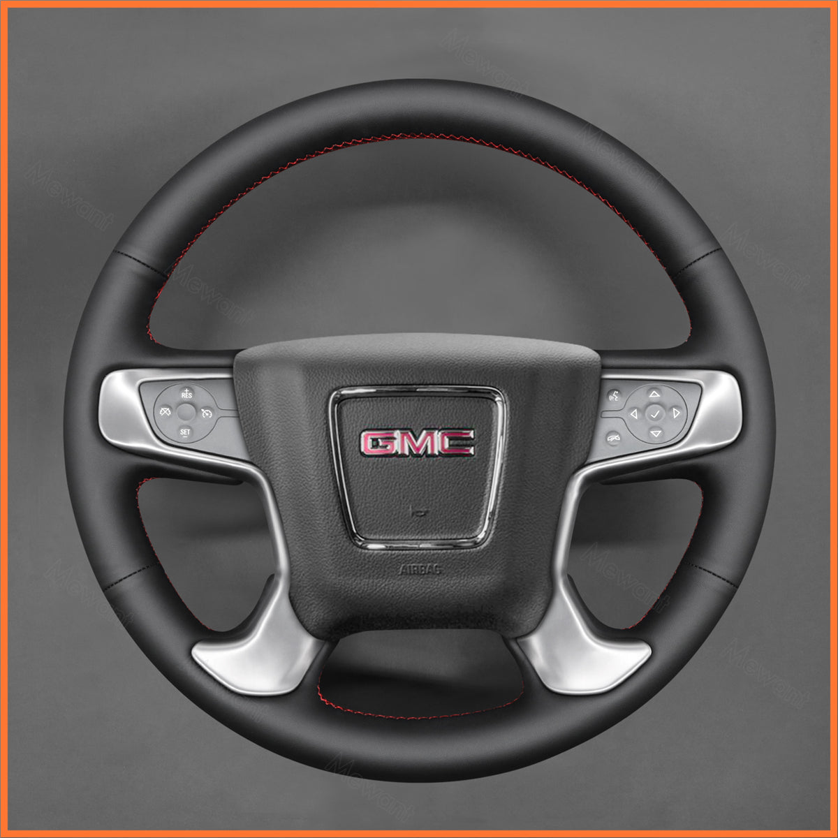MEWANT Lenkradbezug für GMC Sierra 2014-2019 / Yukon (Yukon XL) 2015-2020 - Mewant.de