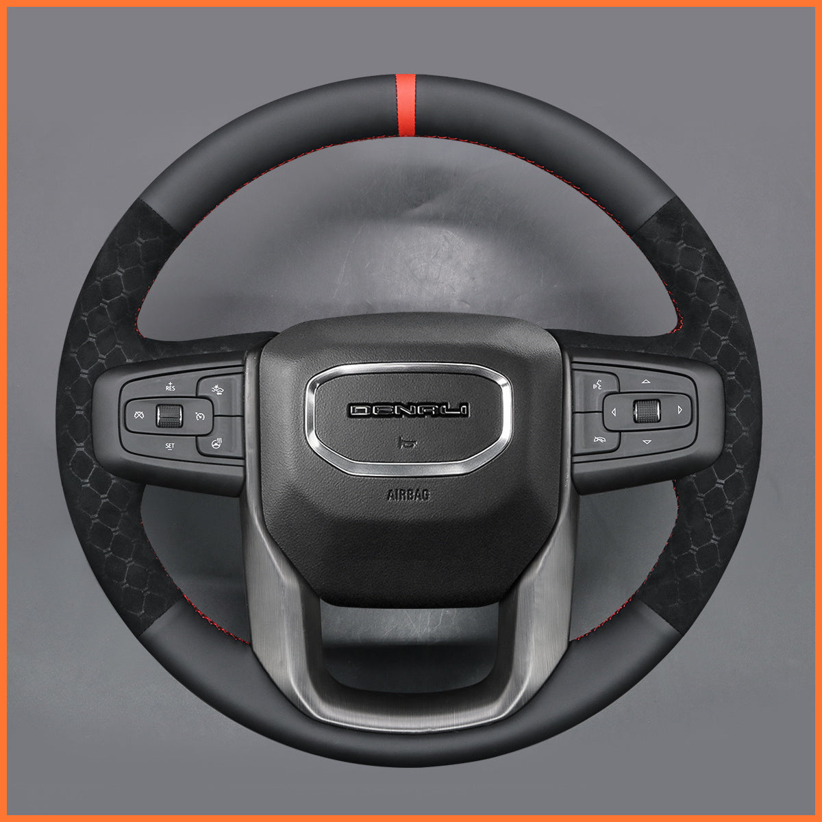 MEWANT Lenkradbezug für GMC Sierra / Yukon (Yukon XL) 2021-2024 - Mewant.de