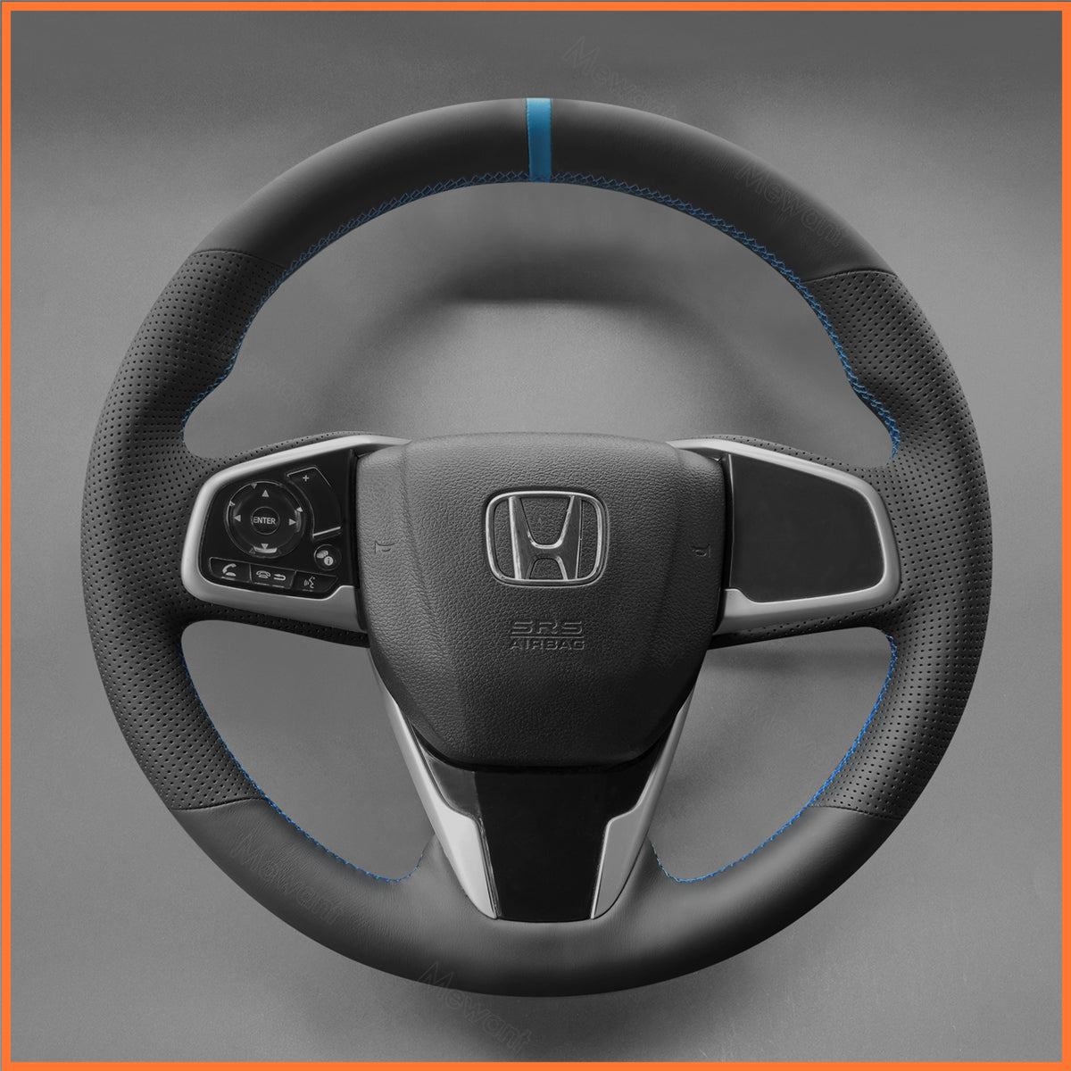 MEWANT Lenkradbezug für Honda Civic 10 2017-2020 / CR-V CRV 2018-2020