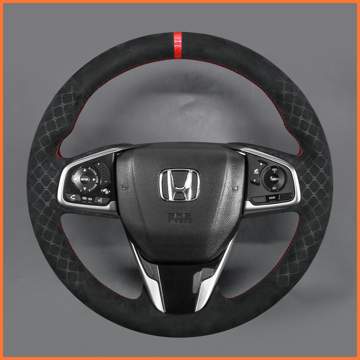 MEWANT Lenkradbezug für Honda Civic 10 2017-2020 / CR-V CRV 2018-2020