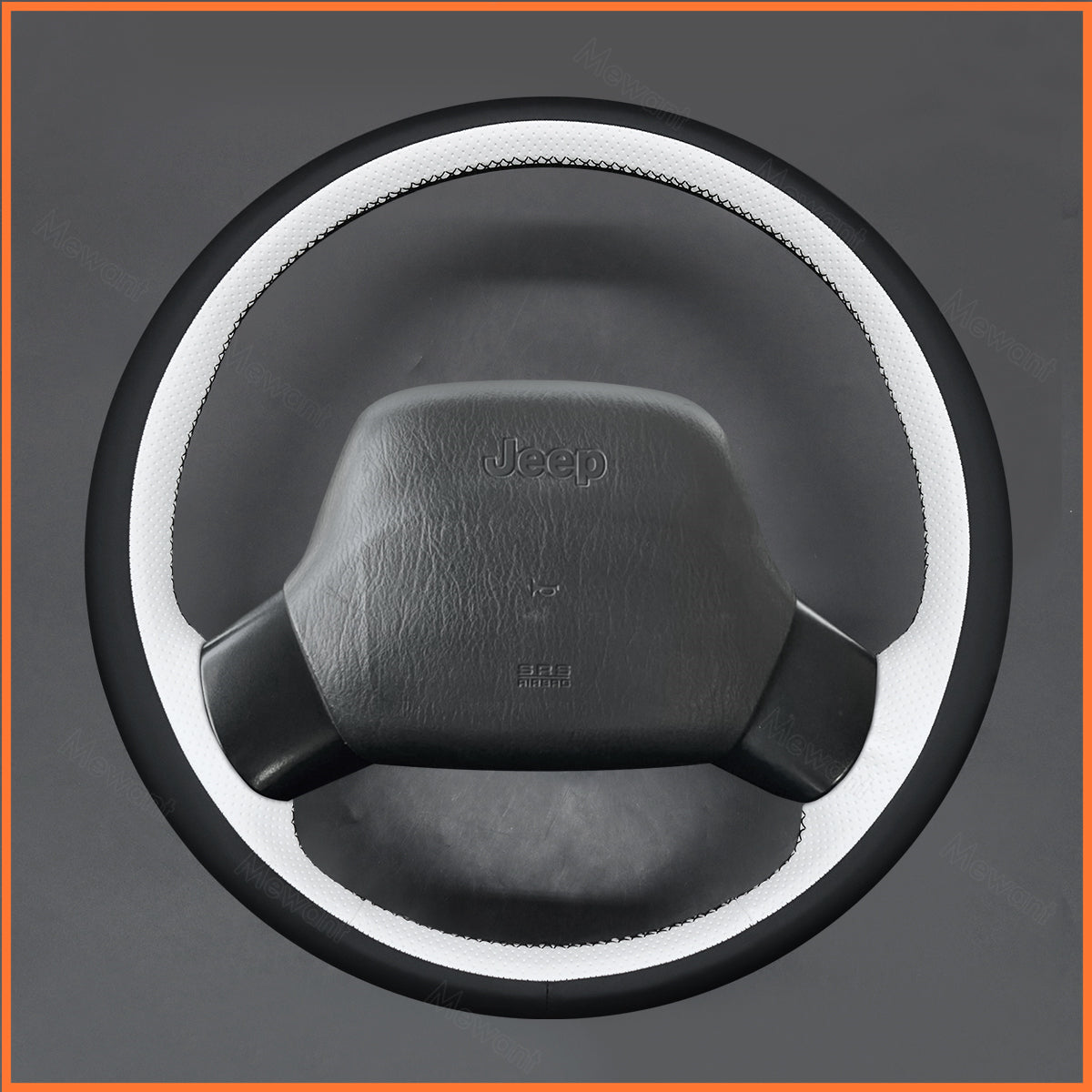 MEWANT Lenkradbezug für Jeep Wrangler TJ Cherokee XJ 1997-2002