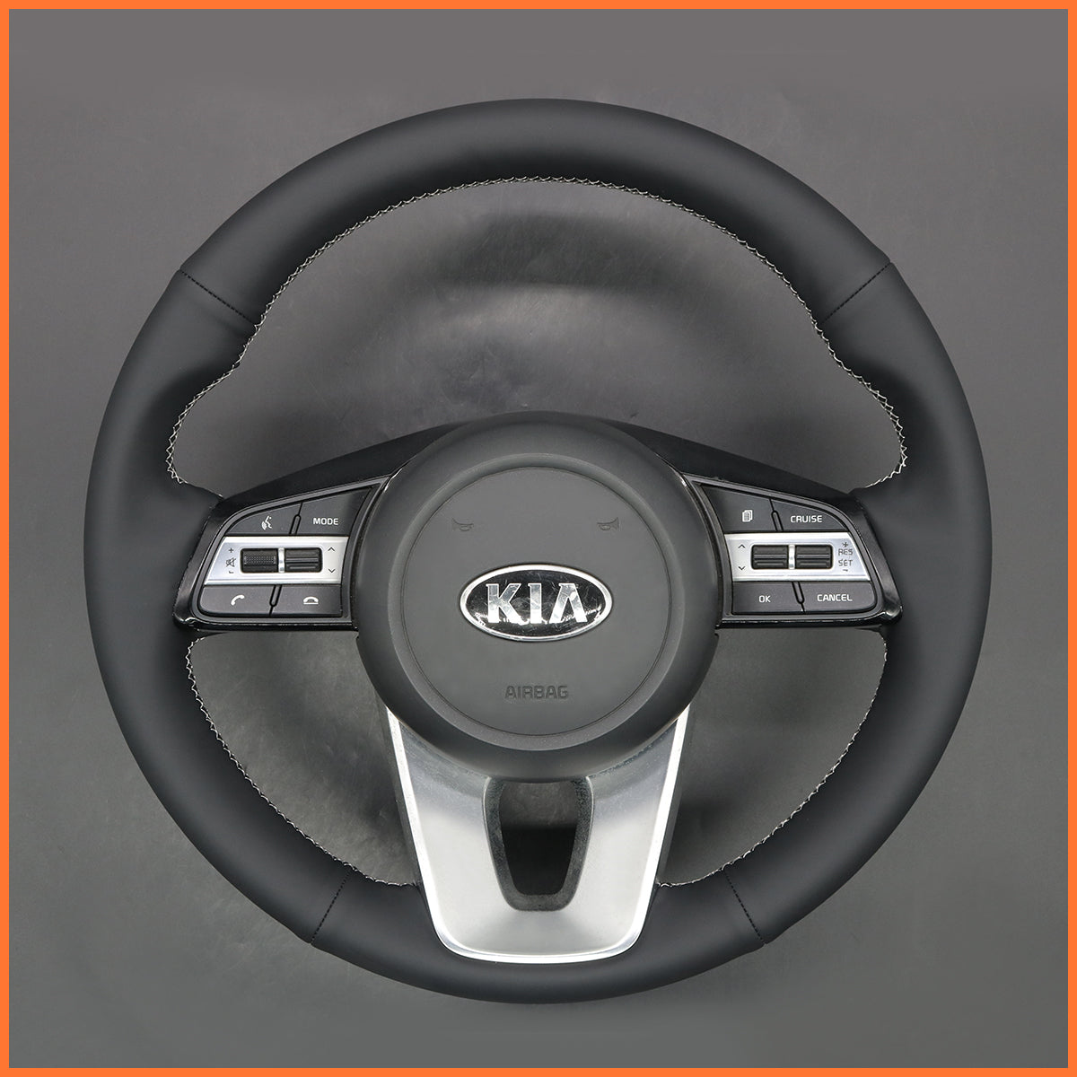 MEWANT Lenkradbezug für Kia Sportage 2020-2022 / Forte 2019-2022 / Seltos 2021-2022 / Optima 2019-2020 - Mewant.de