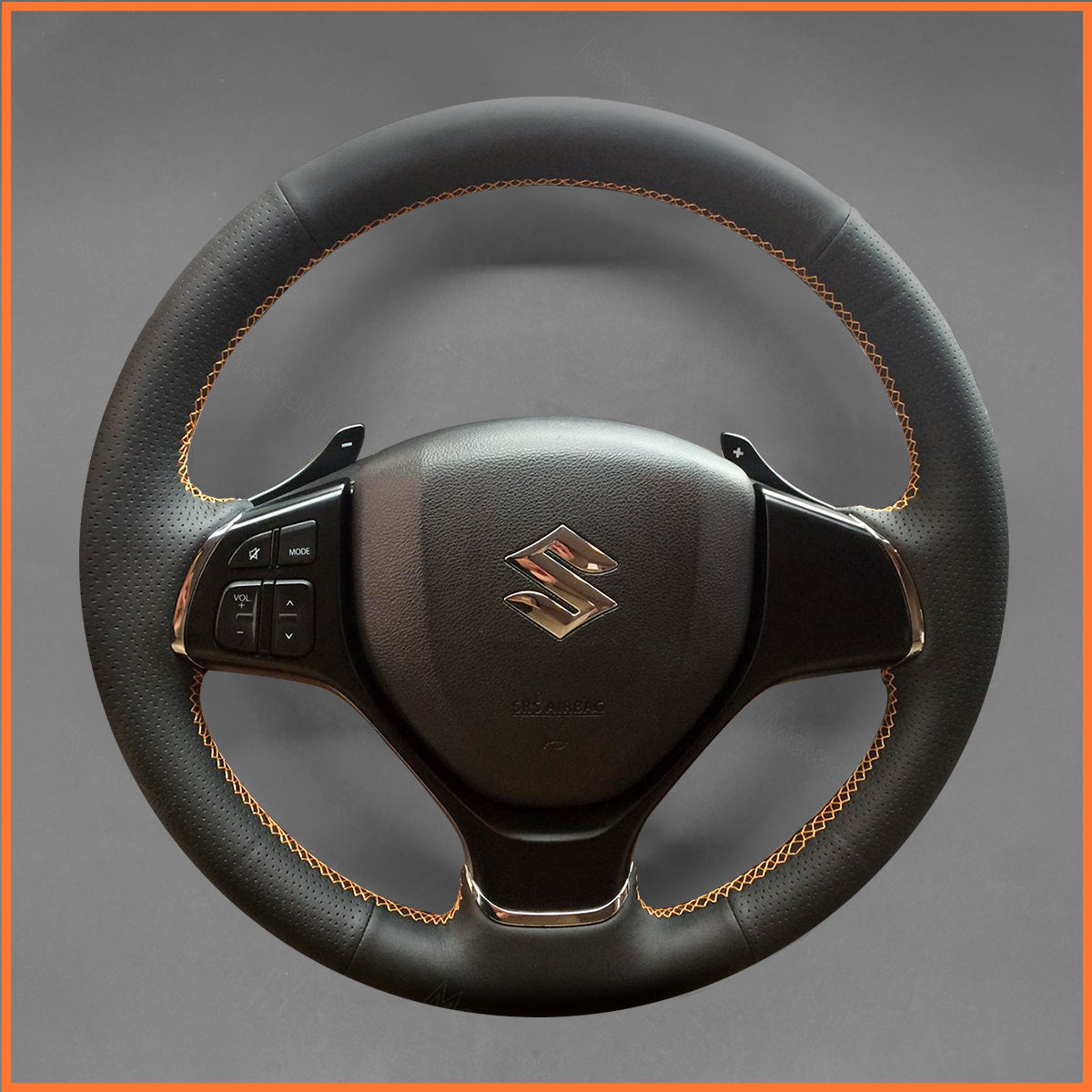 MEWANT Lenkradbezug für Suzuki Baleno Suzuki Alivio 2015-2019