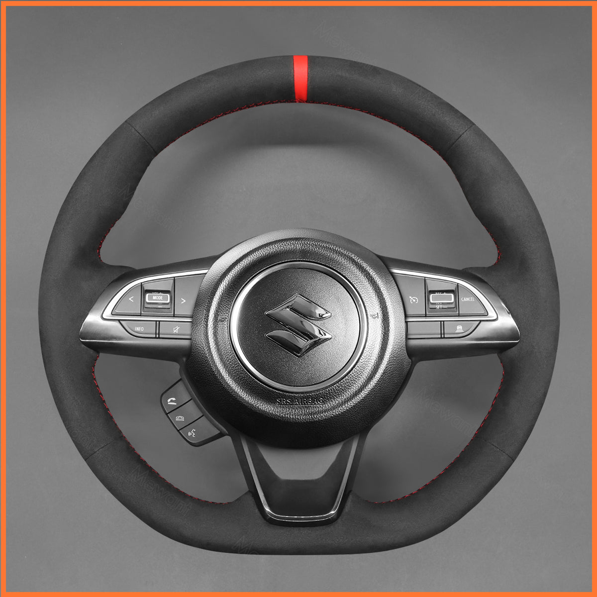 MEWANT Lenkradbezug für Suzuki Swift Sport Splash 2007-2015