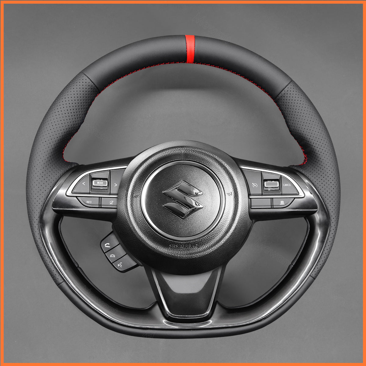 MEWANT Lenkradbezug für Suzuki Swift Sport Splash 2007-2015