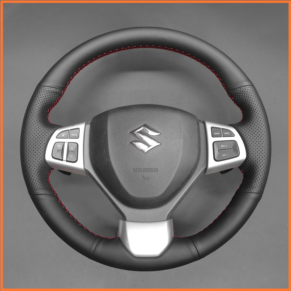 MEWANT Lenkradbezug für Suzuki Swift Sport Suzuki Vitara S 2016-2019