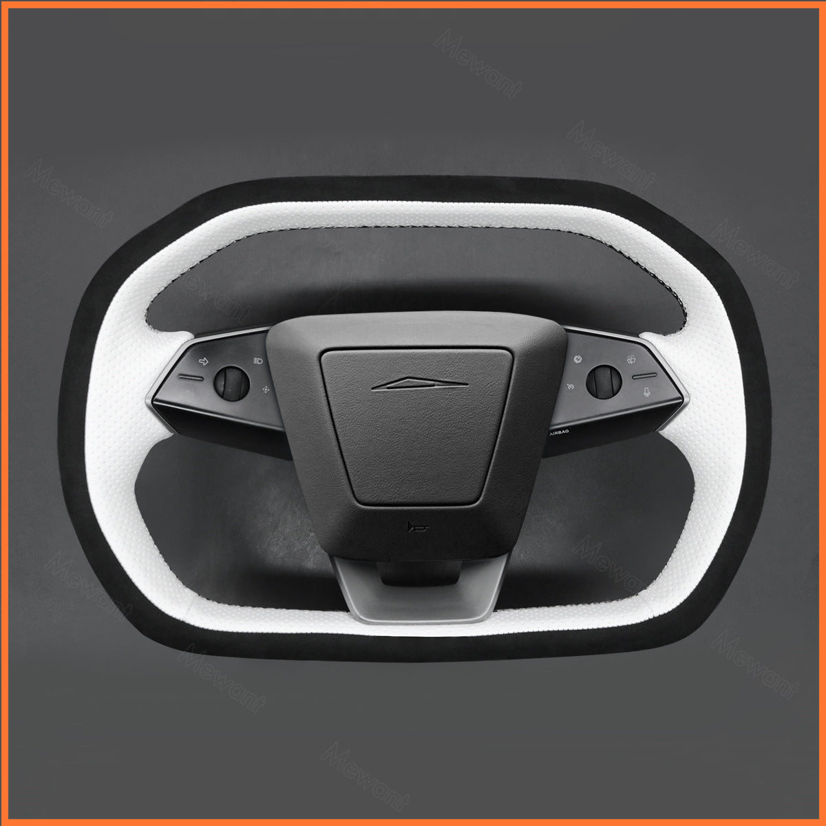 MEWANT Lenkradbezug für Tesla Cybertruck 2023-2025