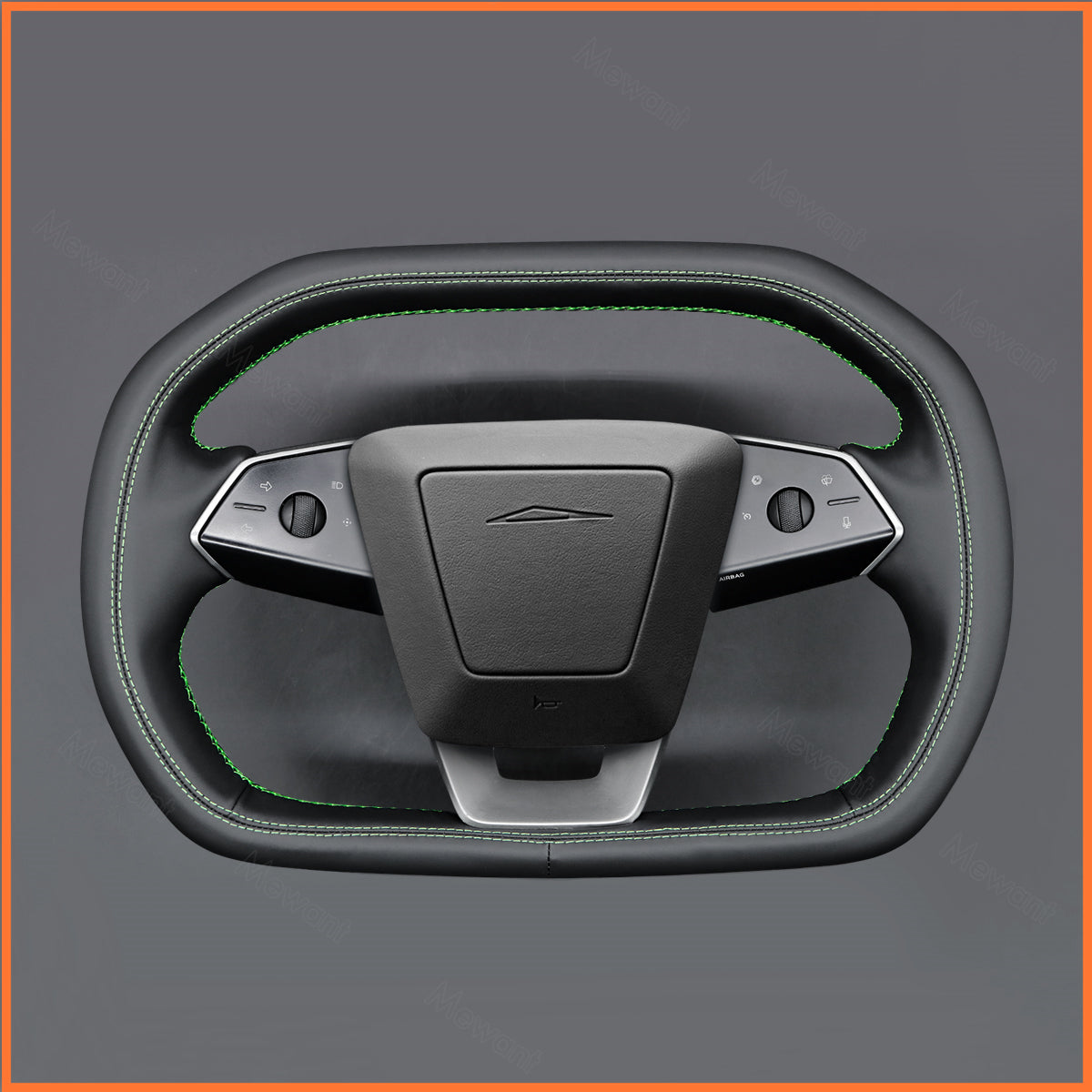 MEWANT Lenkradbezug für Tesla Cybertruck 2023-2025