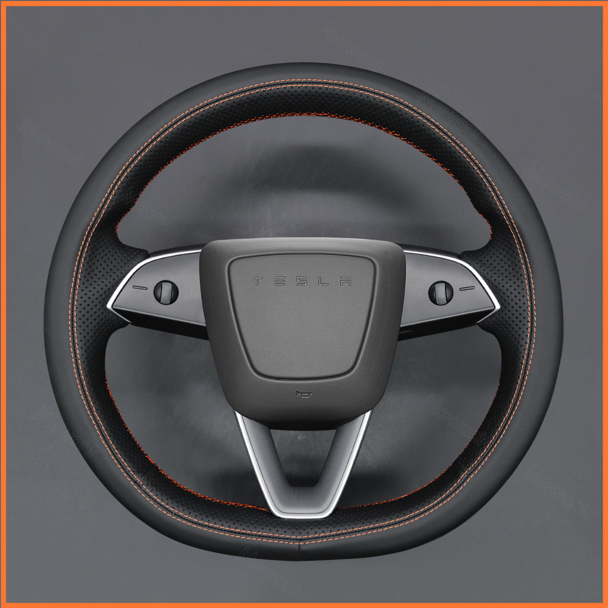 MEWANT Lenkradbezug für Tesla Model S 2022-2023 / Model X 2022-2023
