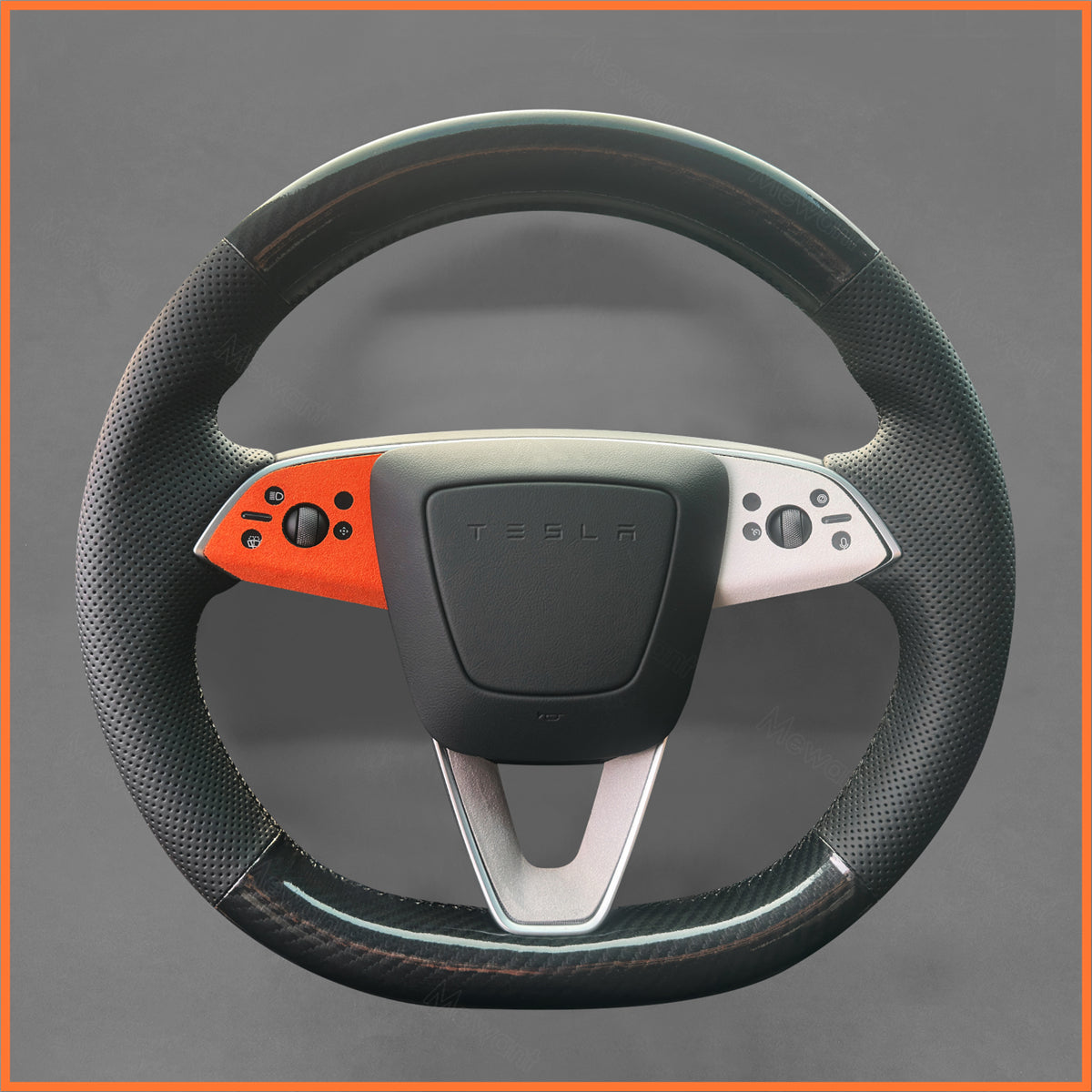 MEWANT Lenkradbezug für Tesla Model 3 Highland 2023-2025 / Model Y 2025 - Mewant.de