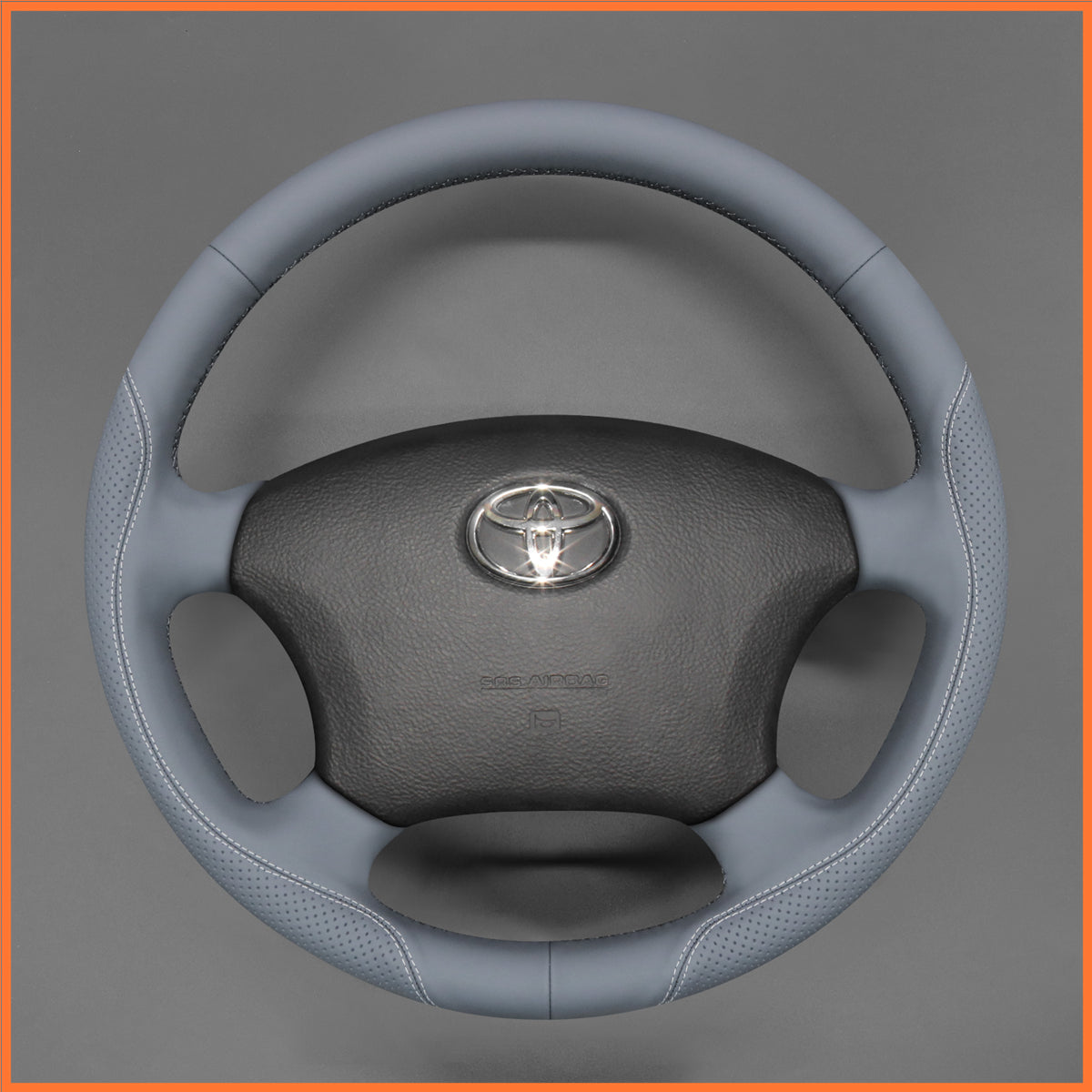 MEWANT Lenkradbezug für Toyota Camry / Highlander / Land Cruiser / Fortuner / Tacoma / Tundra 2002-2007 - Mewant.de