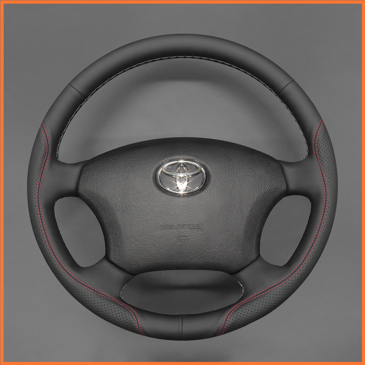 MEWANT Lenkradbezug für Toyota Camry / Highlander / Land Cruiser / Fortuner / Tacoma / Tundra 2002-2007 - Mewant.de