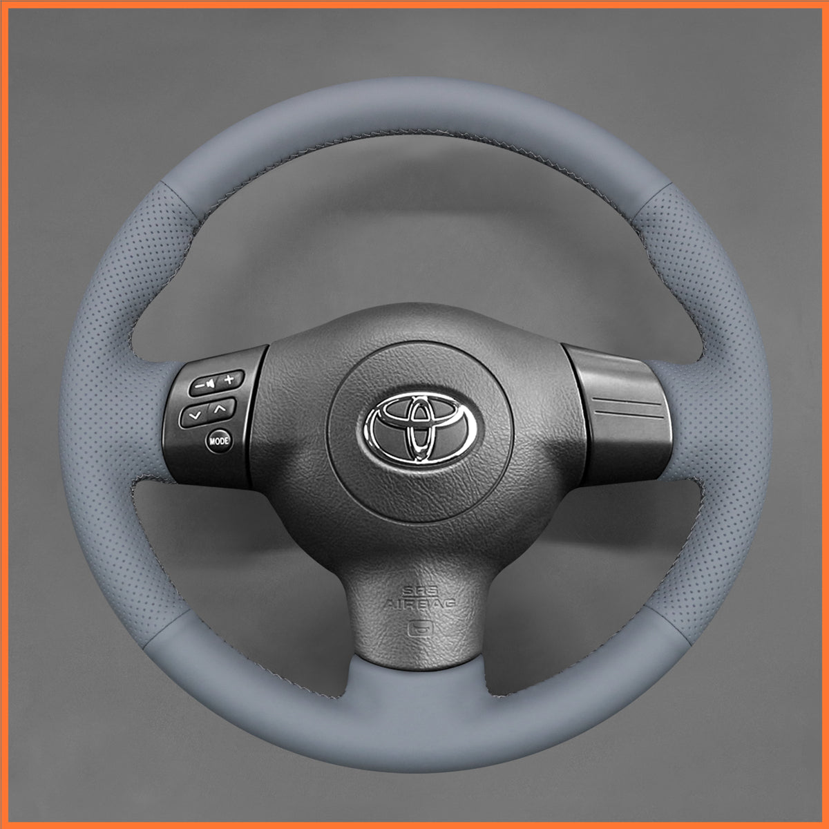MEWANT Steering Wheel Cover for Toyota Corolla Caldina RAV4 Wish 2003-2009