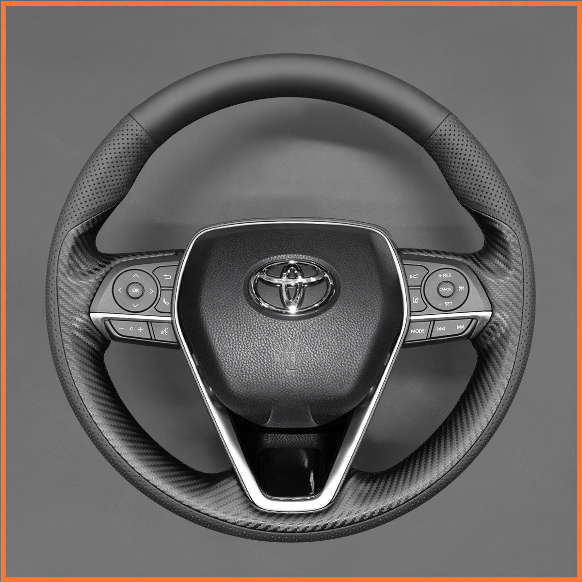 MEWANT Lenkradbezug für Toyota Corolla XII (E210) / Corolla Cross / Camry / RAV4