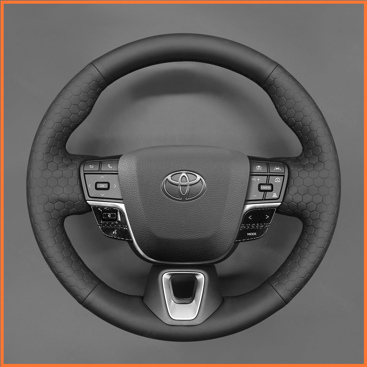 MEWANT Steering Wheel Cover for Toyota Crown 2023-2024