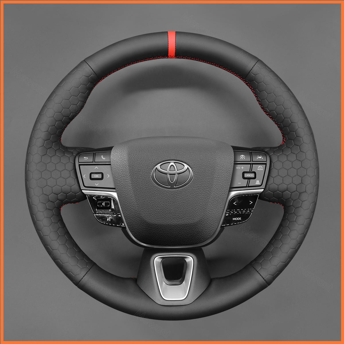 MEWANT Steering Wheel Cover for Toyota Crown 2023-2024