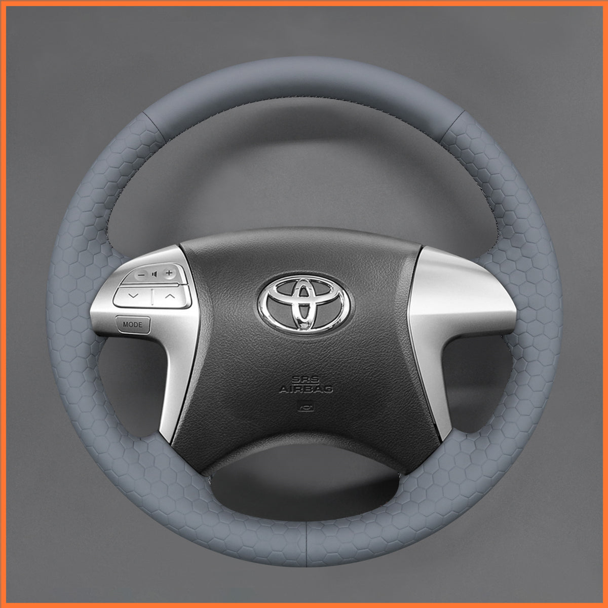 MEWANT Steering Wheel Cover for Toyota Highlander Camry Isis Mark X Zio Premio Noah VoxyPrevia Estima 2006-2015