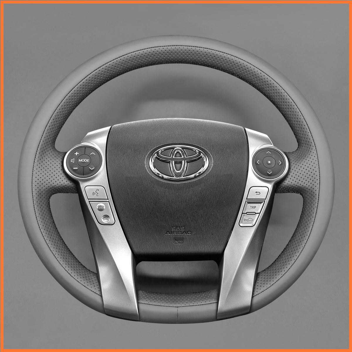 MEWANT Lenkradbezug für Toyota Prius 30(XW30) 2009-2015 / Prius+ 2011-2020 / Prius C 2011-2020 / Prius V 2011-2020 / Aqua 2014-2015