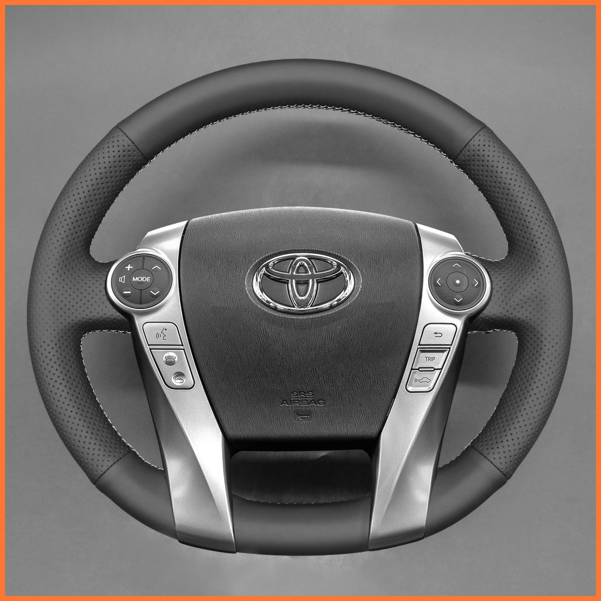 MEWANT Steering Wheel Cover for Toyota Prius 30 XW30 Prius+ Prius C Prius V Aqua 2011-2020