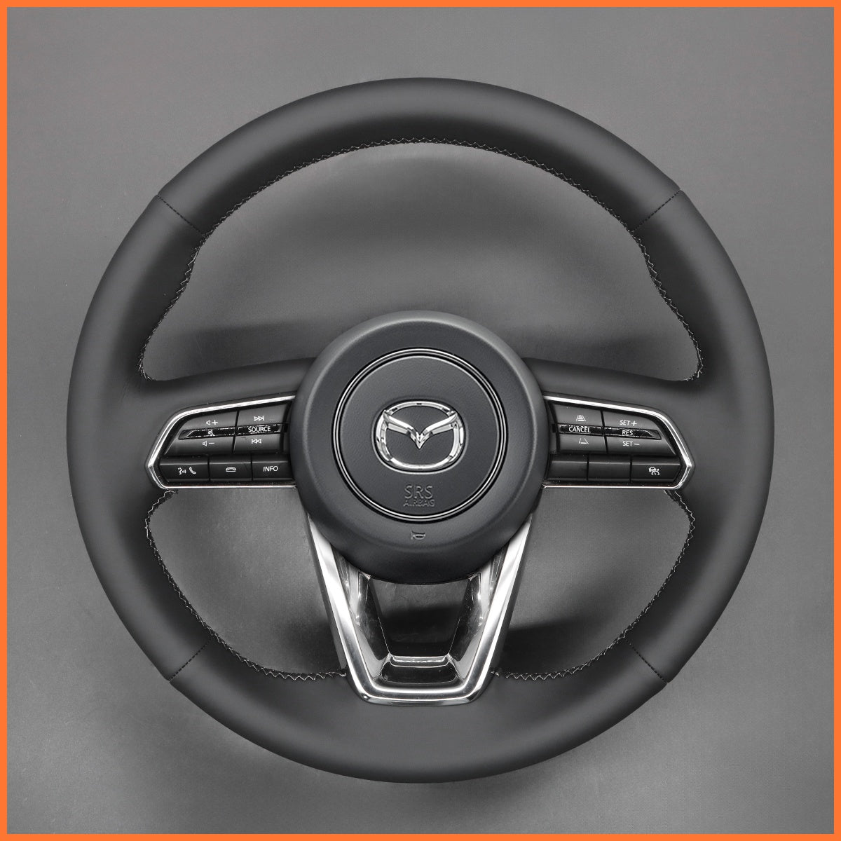 MEWANT Steering Wheel Cover for Mazda CX-90 CX-60 2023 2024