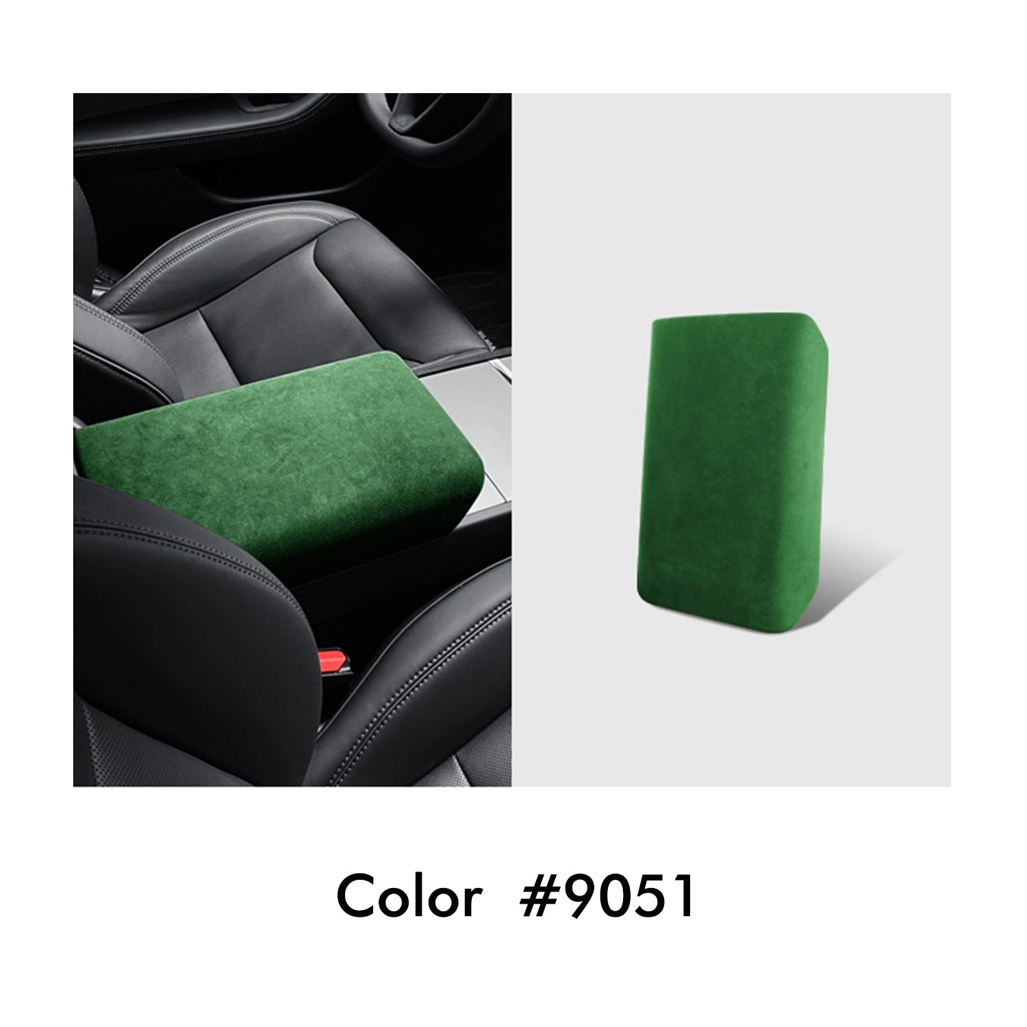 MEWANT center armrest armrest console center console made of Alcantara for Tesla Model 3 Highland 2024