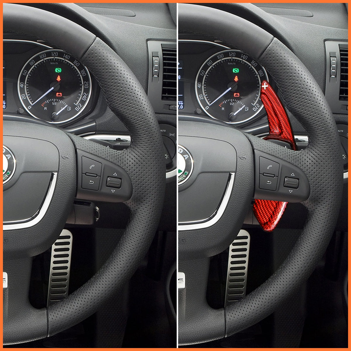 Schaltwippen für Skoda Fabia RS II 2010-2014