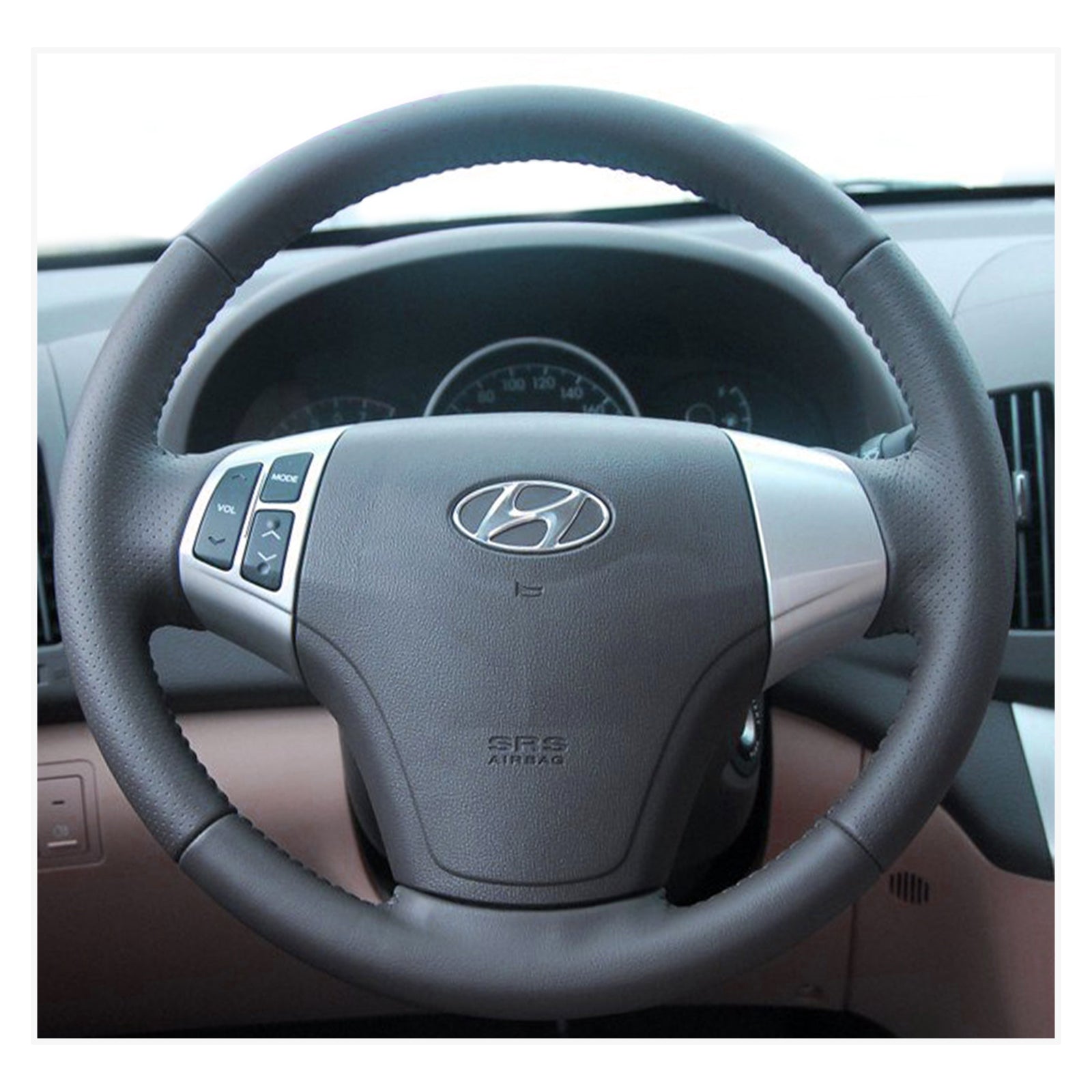 MEWANT steering wheel cover for Hyundai Elantra 2007-2010