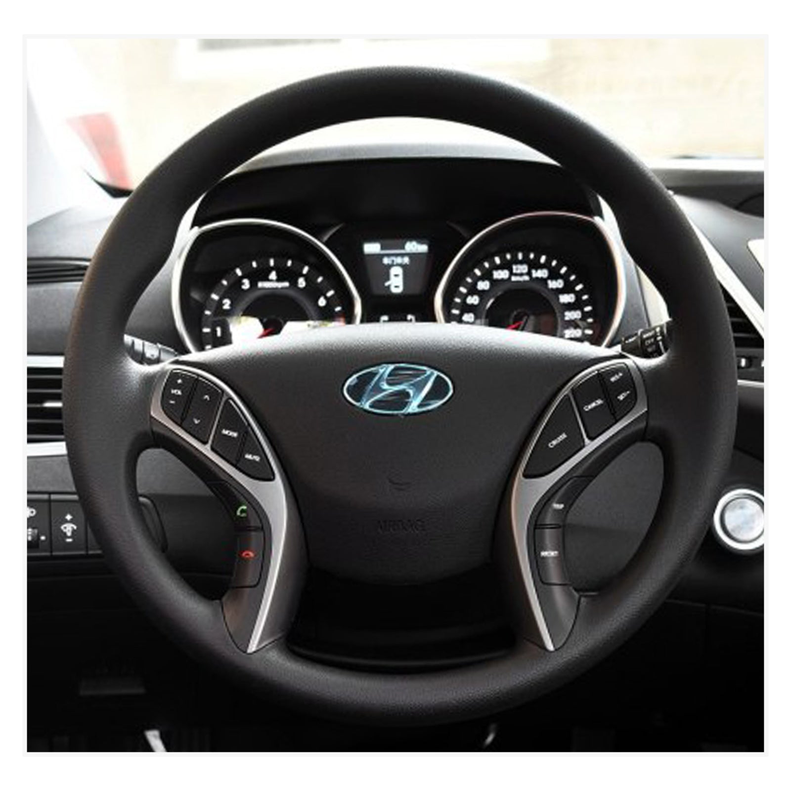 MEWANT Lenkradbezug für Hyundai i30 2012-2017 / Elantra 2011-2016