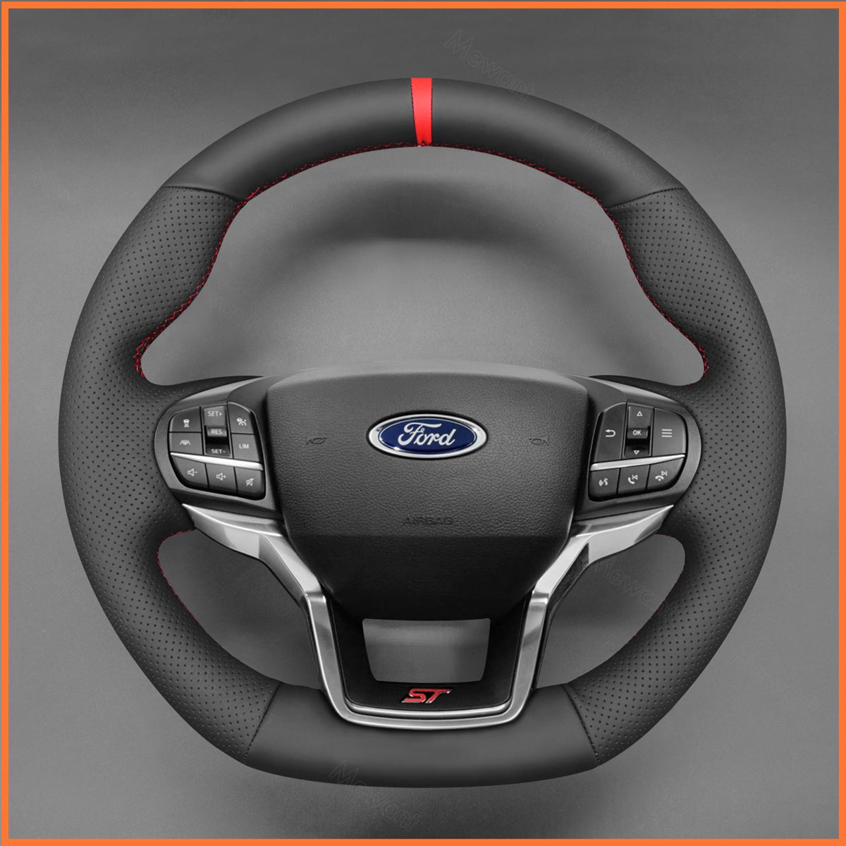 Lenkradbezug für Ford Explorer (ST/ST - Line/Timberline) 2020 - 2024 - Mewant.de