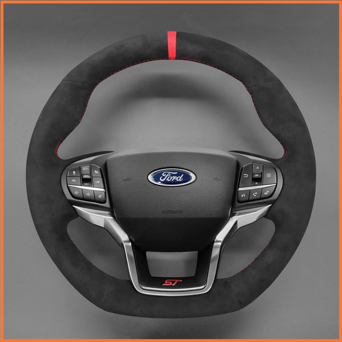 Lenkradbezug für Ford Explorer (ST/ST - Line/Timberline) 2020 - 2024 - Mewant.de