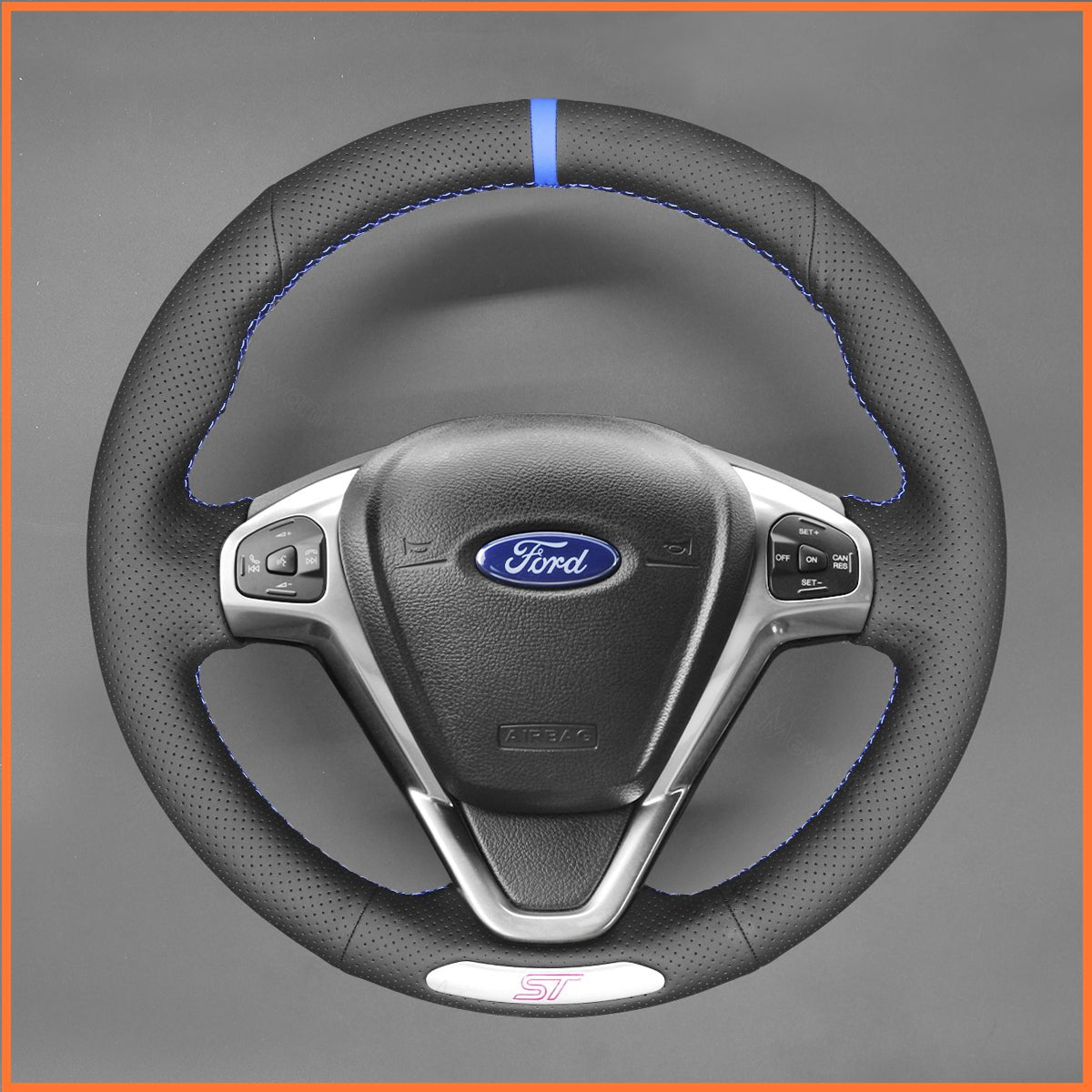 Lenkradbezug für Ford Fiesta ST 2012 - 2017 - Mewant.de