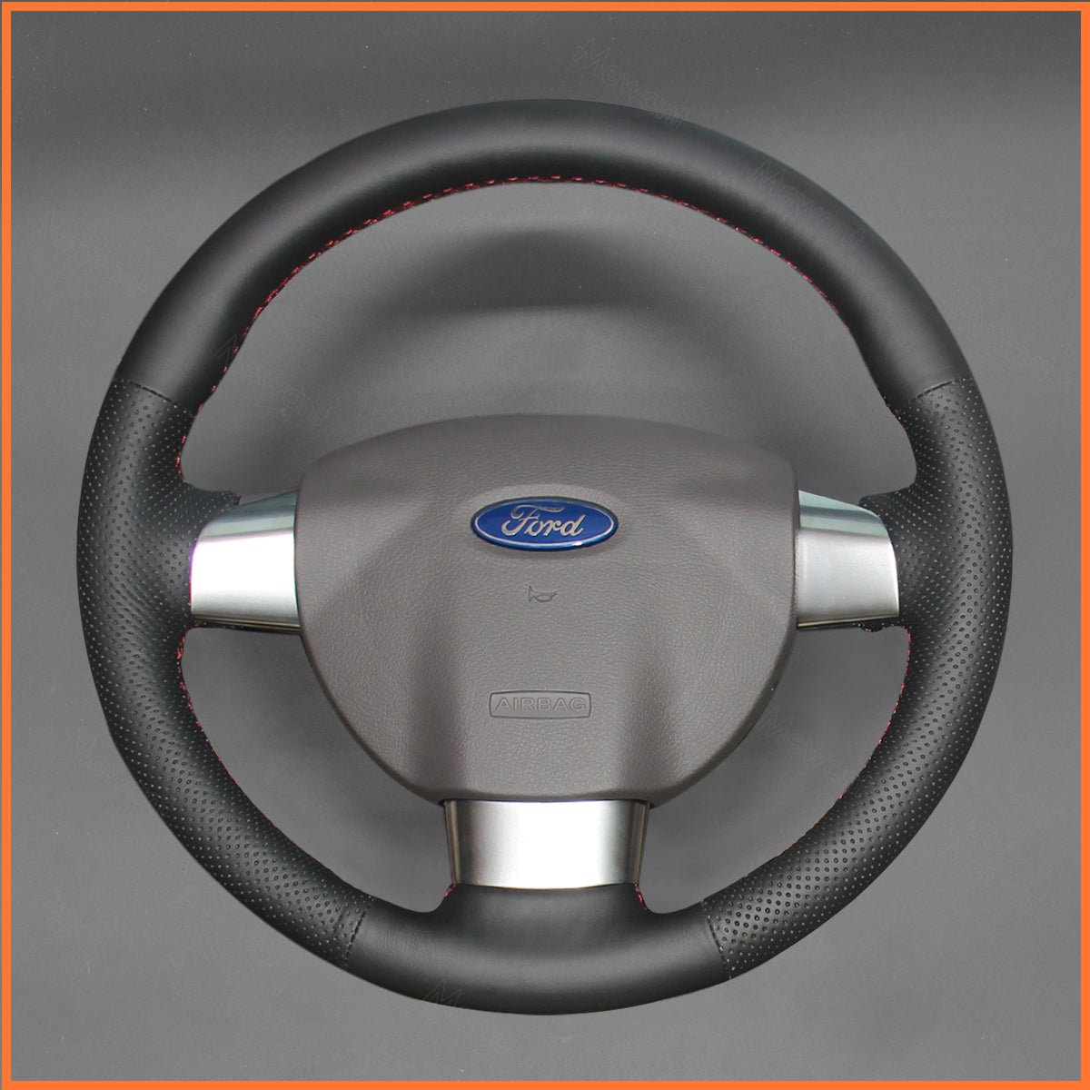 Lenkradbezug für Ford Focus II 2004 - 2011 / Focus CC 2007 - 2011 - Mewant.de