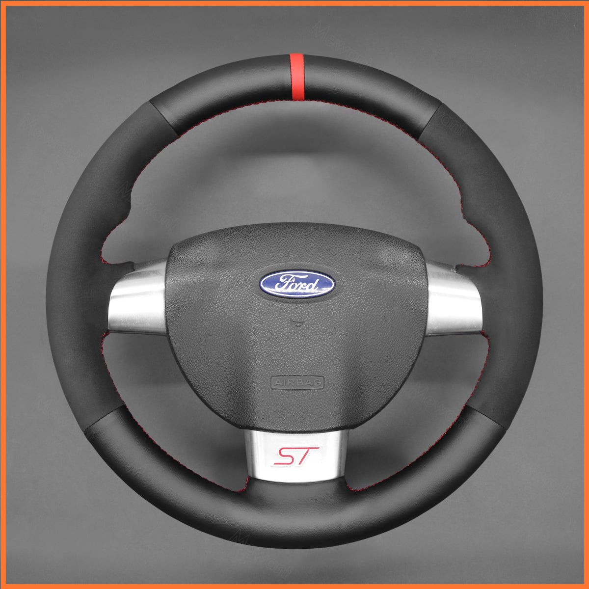 Lenkradbezug für Ford Focus ST 2005 - 2011 / Focus RS 2009 - 2011 - Mewant.de