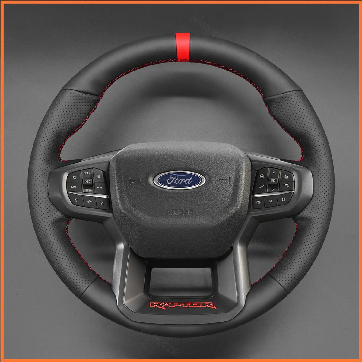 Lenkradbezug für Ford Ranger Raptor 2022 - 2024 - Mewant.de