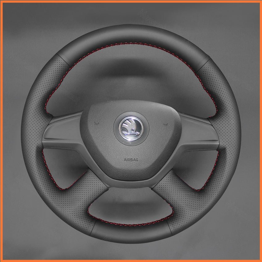 MEWANT Lenkradbezug für 2014 Skoda Octavia / 2013 Skoda Fabia - Mewant.de