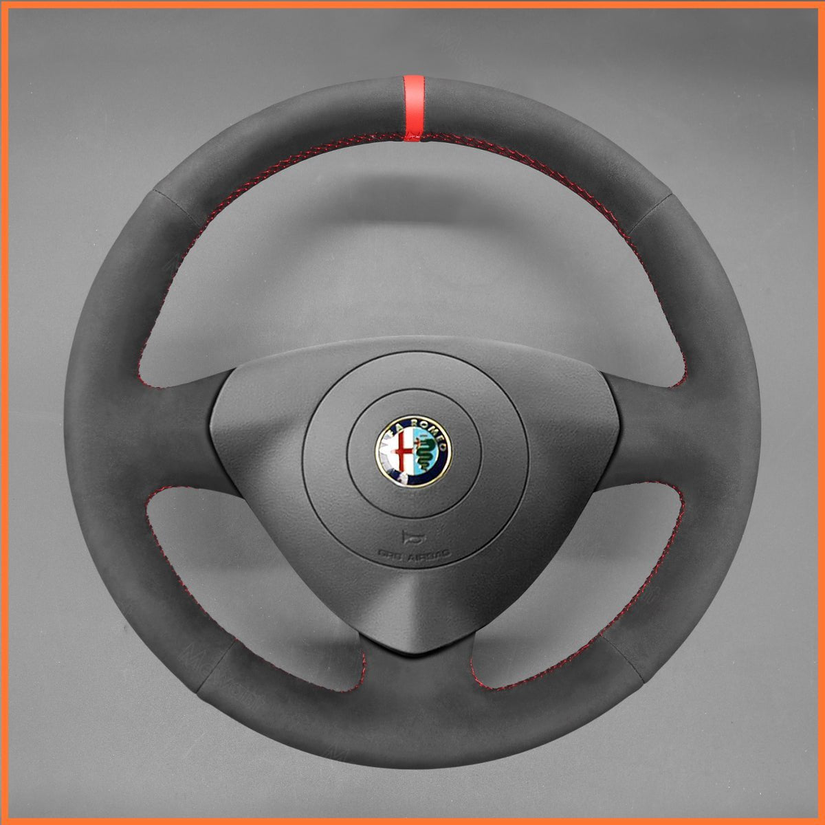 MEWANT Lenkradbezug für Alfa Romeo 147 2000 - 2010 / 156 2003 - 2007 / Crosswagon 2004 - 2005 - Mewant.de