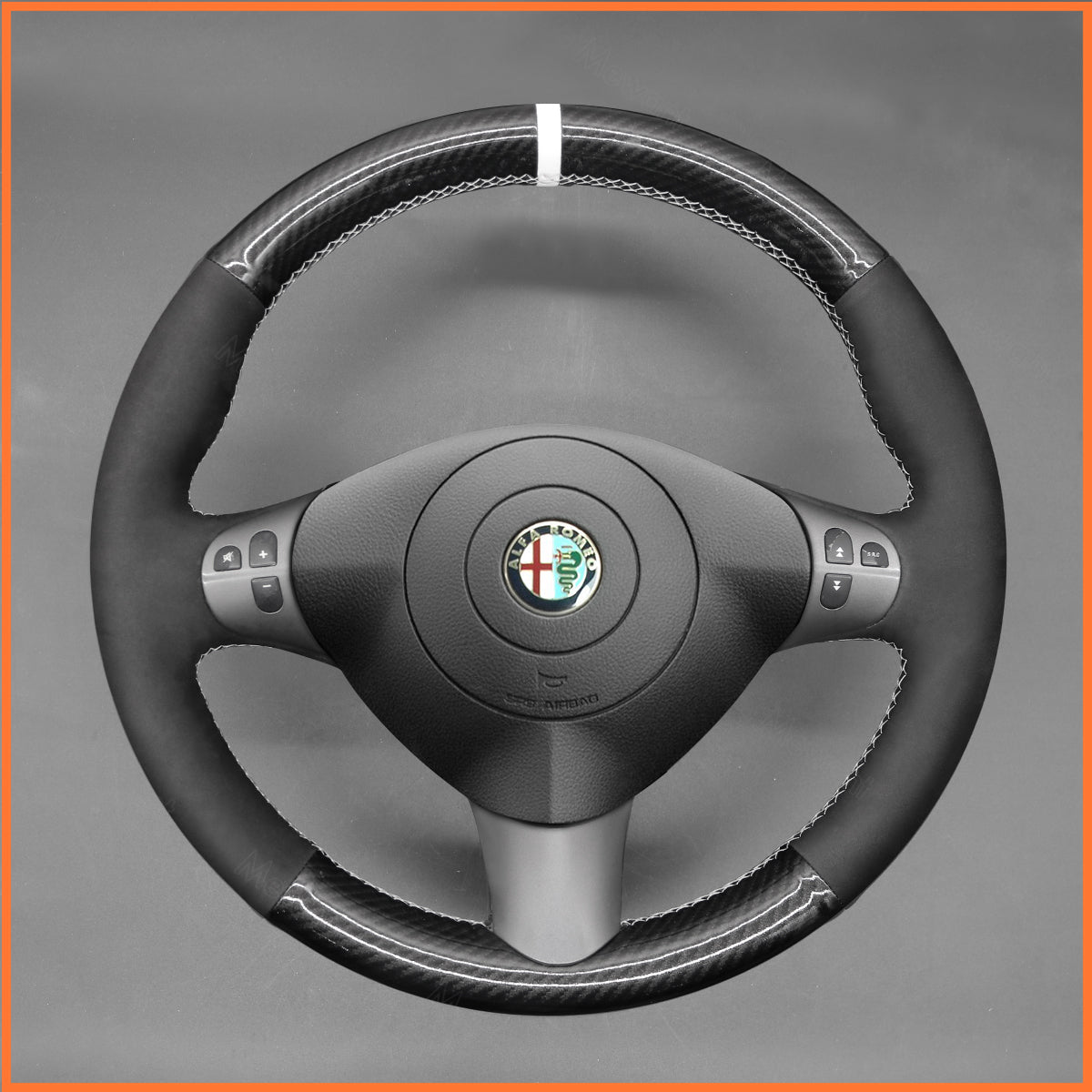 MEWANT Lenkradbezug für Alfa Romeo 147 2000 - 2010 / GT 2004 - 2010 - Mewant.de