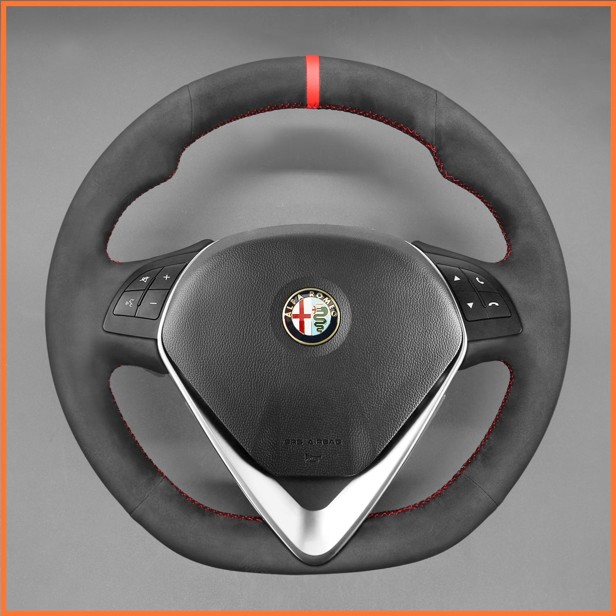 MEWANT Lenkradbezug für Alfa Romeo Giulietta 2014 - 2021 / MiTo 2014 - 2019 - Mewant.de