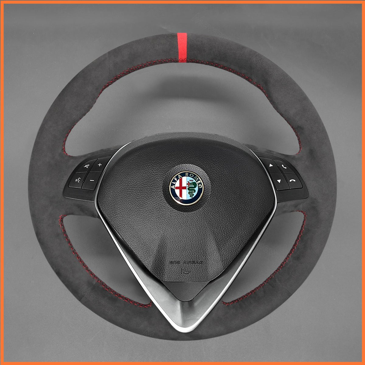 MEWANT Lenkradbezug für Alfa Romeo Giulietta 2014 - 2021 / MiTo 2014 - 2019 - Mewant.de