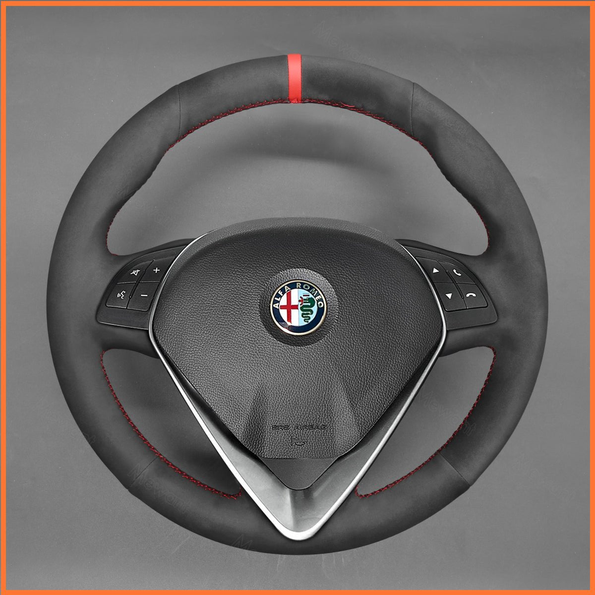 MEWANT Lenkradbezug für Alfa Romeo Giulietta 2014 - 2021 / MiTo 2014 - 2019 - Mewant.de