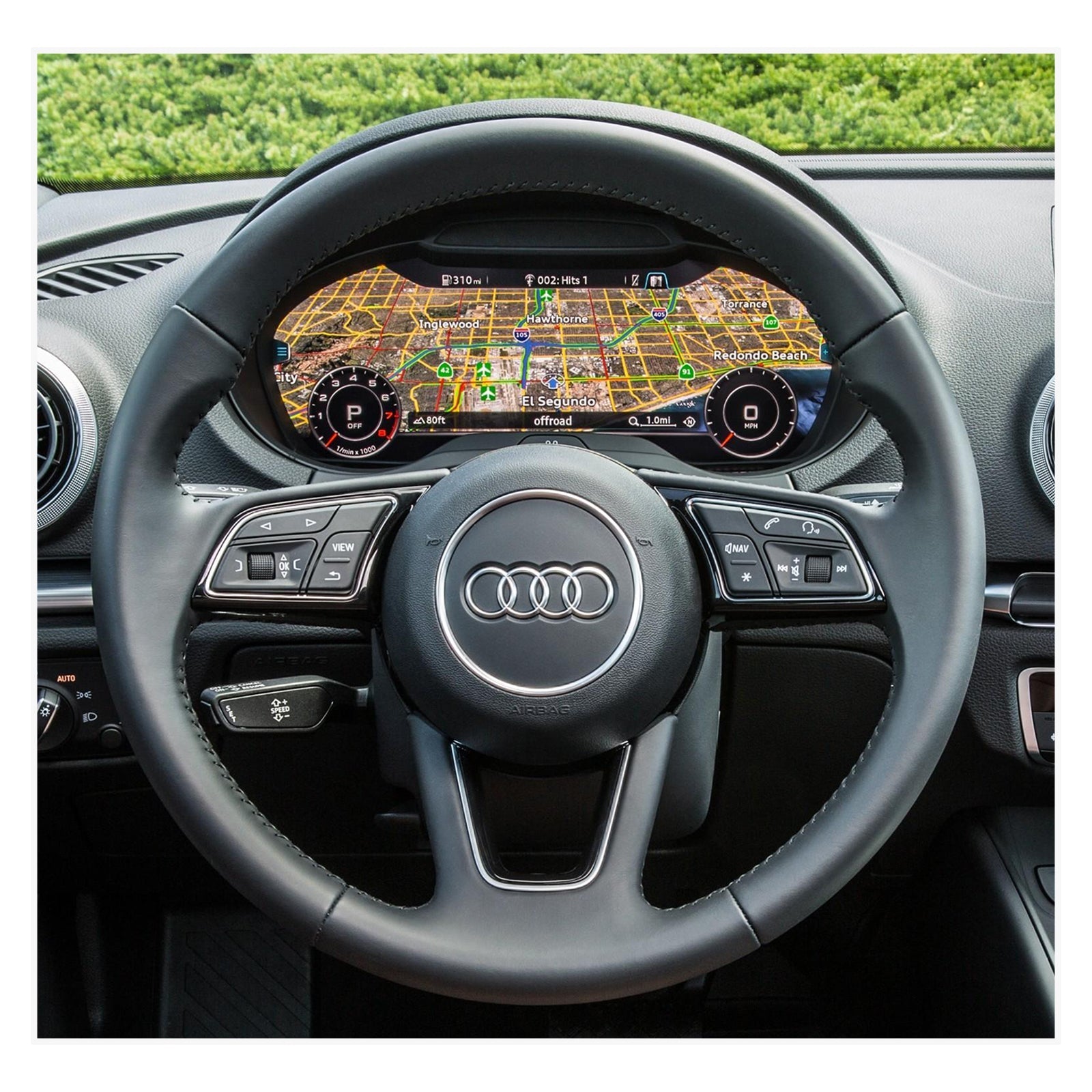 MEWANT Lenkradbezug für Audi A1 (8X) / A3 (8V/8Y) / A4 Avant Allroad (B9/8W) / A5 / S3 S4 S5 / RS 4 (B9/8W) 2016 - 2022 - Mewant.de