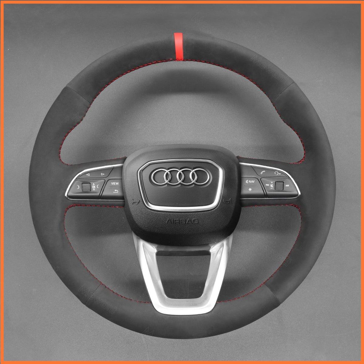 MEWANT Lenkradbezug für Audi A3 A4 A5 S3 S4 S5 RS 3 RS 4 Q2 SQ2 2021 - 2022 Q8 2018 - 2022 SQ8 2019 - 2022 / RS Q8 2019 - 2022 - Mewant.de